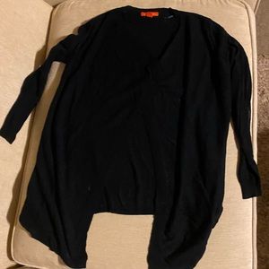 Lightweight, navy blue cardigan